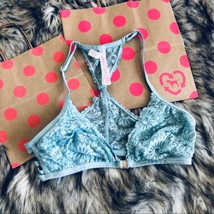 PINK Blue Lace Bralette Victoria’s Secret